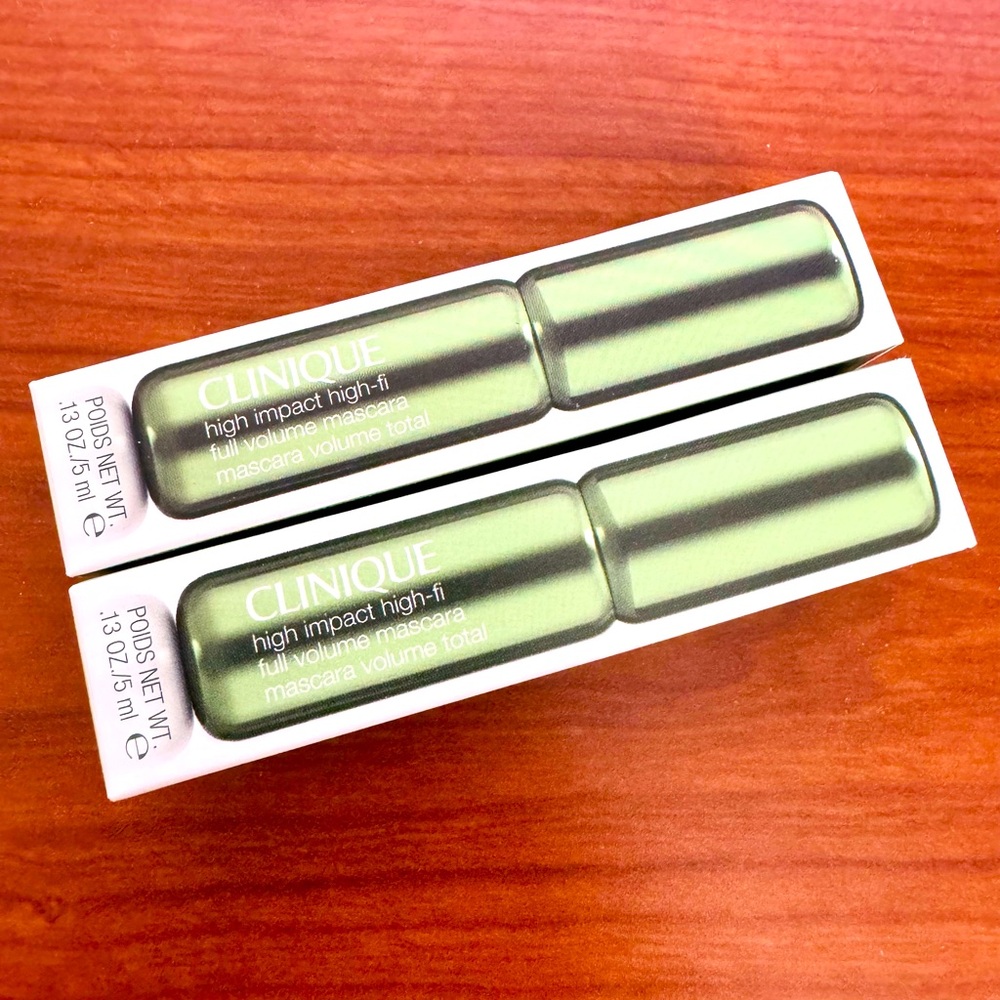 Clinique High Impact High-Fi Full Volume Mascara *2  01 Intense Black New